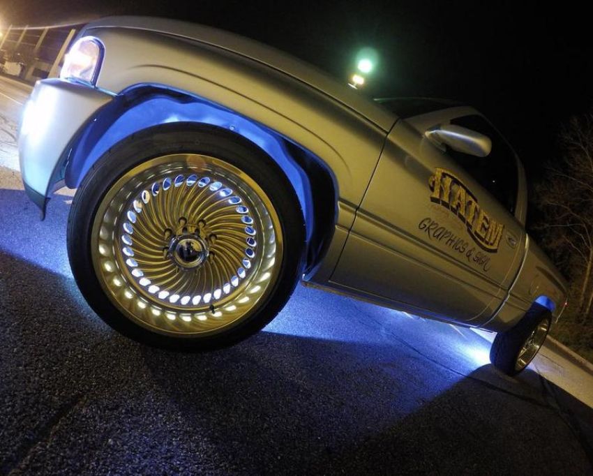 Oracle Lighting 4210-334 ORACLE Lighting LED Illuminated Wheel Rings - ColorSHIFT - 15in.