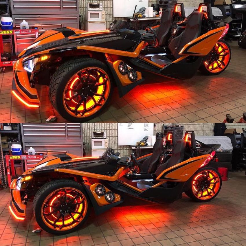Oracle Lighting 4210-334 ORACLE Lighting LED Illuminated Wheel Rings - ColorSHIFT - 15in.