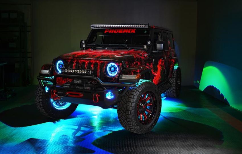 Oracle Lighting 4210-334 ORACLE Lighting LED Illuminated Wheel Rings - ColorSHIFT - 15in.