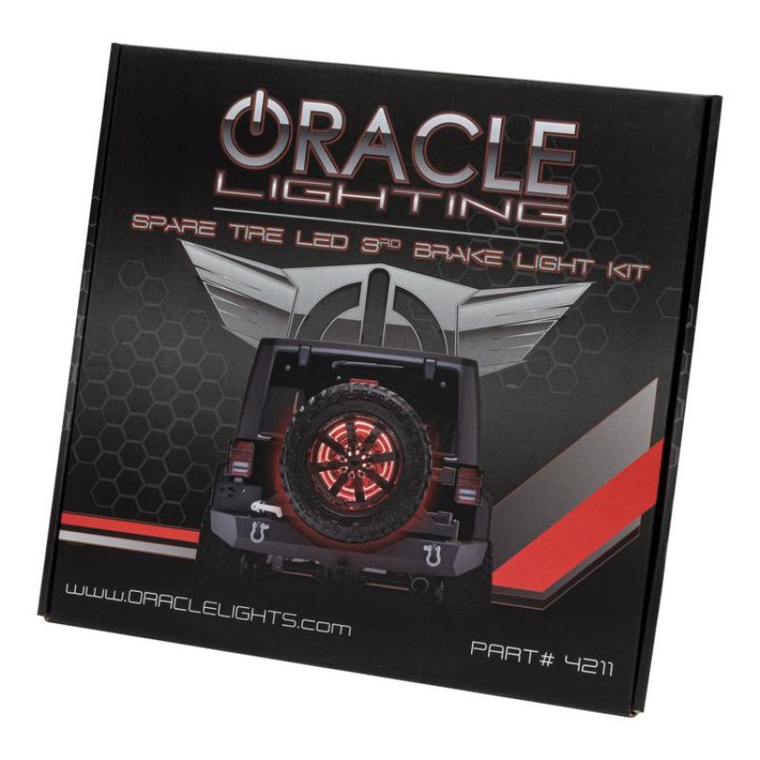 Oracle Lighting 4211-003 ORACLE Lighting LED Illuminated Wheel Ring 3rd Brake Light