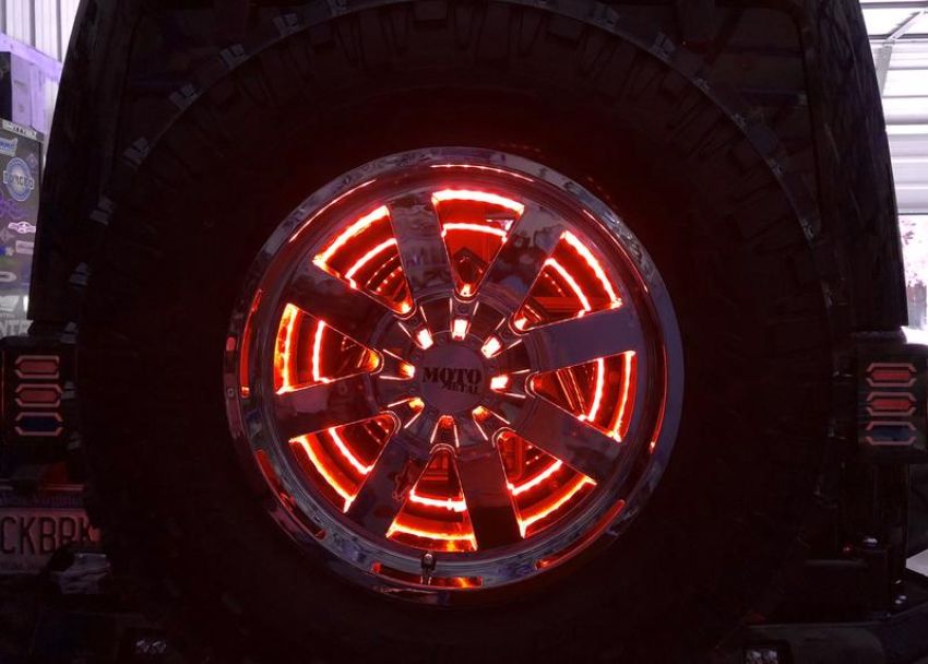 Oracle Lighting 4211-003 ORACLE Lighting LED Illuminated Wheel Ring 3rd Brake Light
