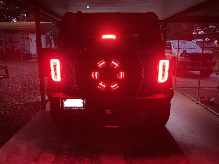 Oracle Lighting 4211-003 ORACLE Lighting LED Illuminated Wheel Ring 3rd Brake Light
