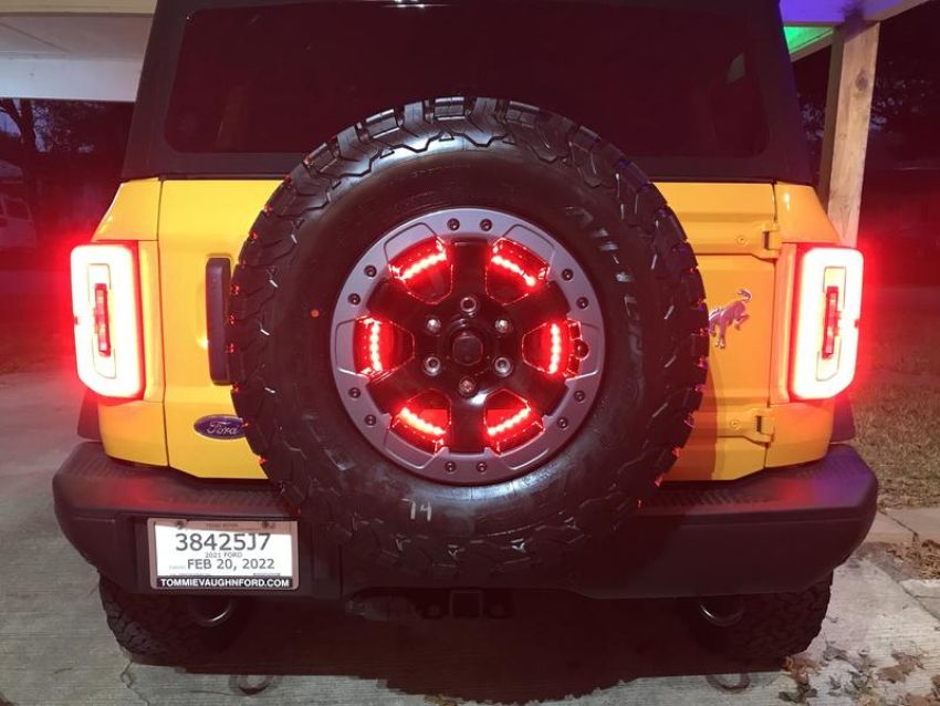 Oracle Lighting 4211-003 ORACLE Lighting LED Illuminated Wheel Ring 3rd Brake Light