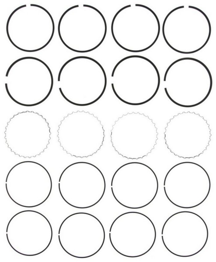 MAHLE 42116CP Engine Piston Ring Set