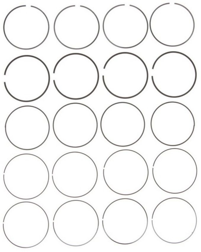 MAHLE 42141CP Engine Piston Ring Set