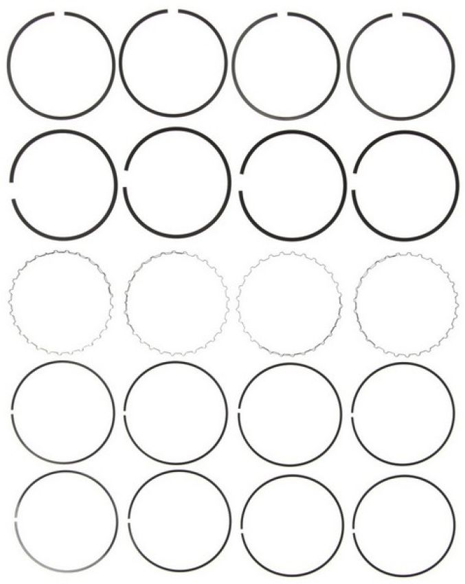 MAHLE 42143.030 Engine Piston Ring Set