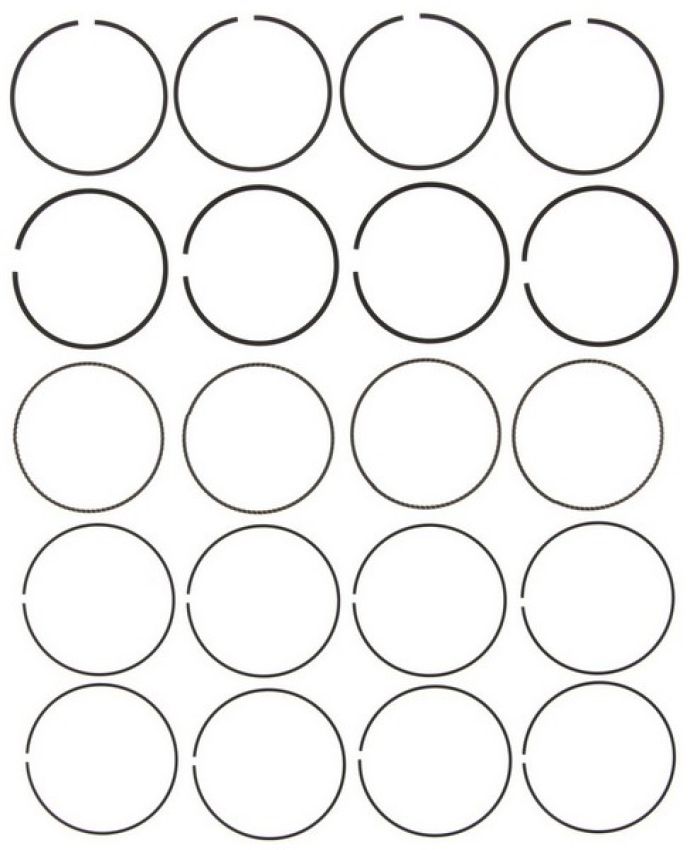 MAHLE 42144CP Engine Piston Ring Set