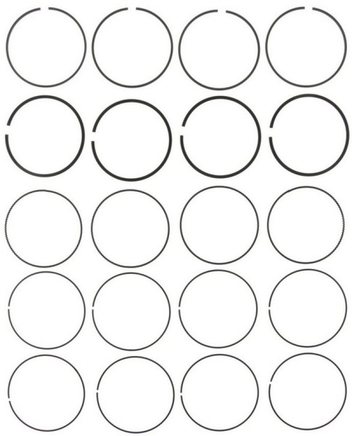 MAHLE 42148CP.030 Engine Piston Ring Set