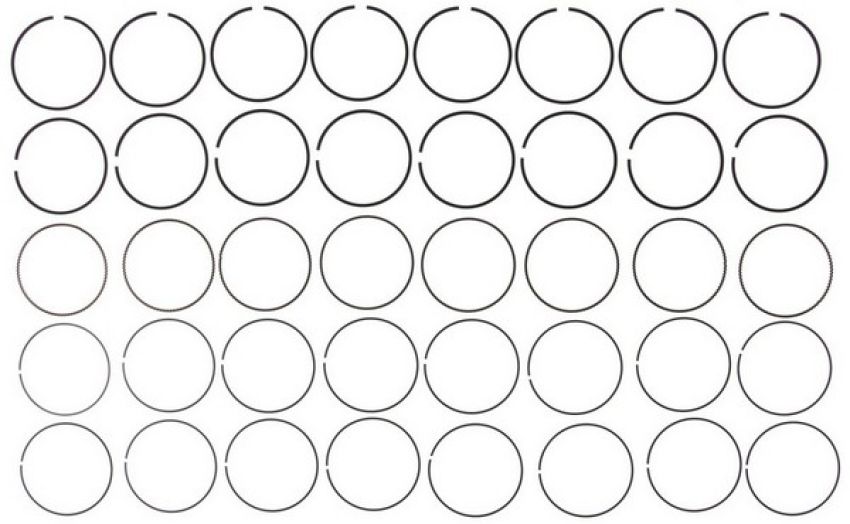 MAHLE 42149CP.010 Engine Piston Ring Set