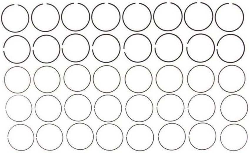 MAHLE 42149CP.040 Engine Piston Ring Set