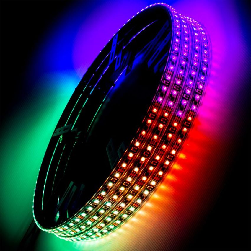Oracle Lighting 4215-332 ORACLE Lighting LED Illuminated Wheel Rings - Dynamic ColorSHIFT