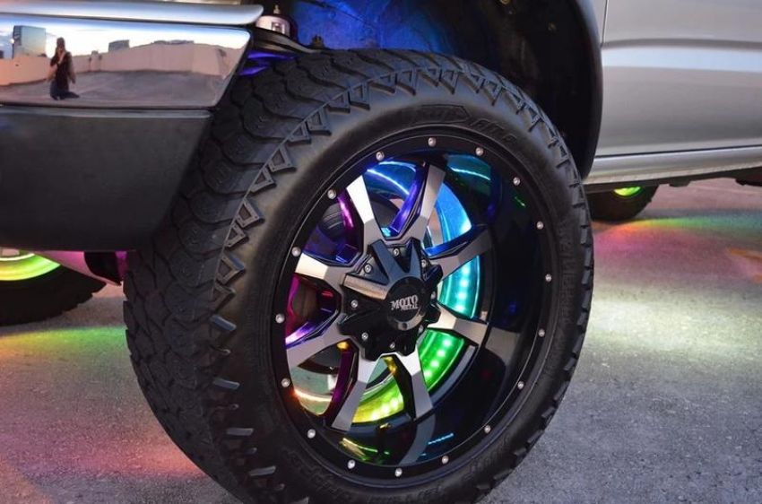 Oracle Lighting 4215-332 ORACLE Lighting LED Illuminated Wheel Rings - Dynamic ColorSHIFT