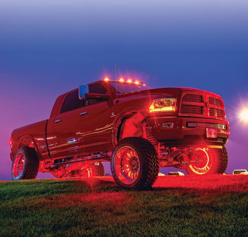 Oracle Lighting 4215-332 ORACLE Lighting LED Illuminated Wheel Rings - Dynamic ColorSHIFT