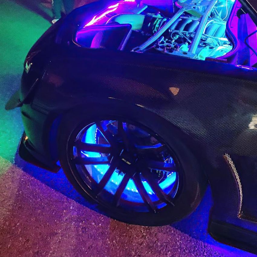 Oracle Lighting 4215-332 ORACLE Lighting LED Illuminated Wheel Rings - Dynamic ColorSHIFT