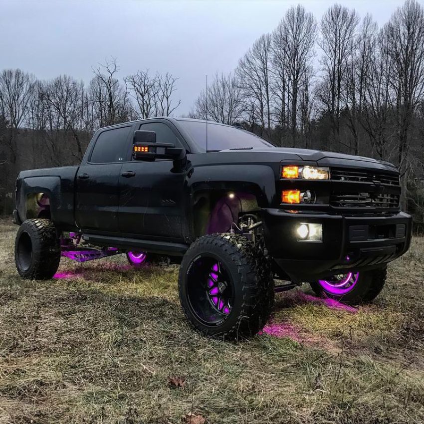 Oracle Lighting 4215-334 ORACLE Lighting LED Illuminated Wheel Rings - ColorSHIFT with No Remote
