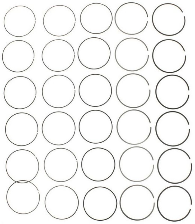 MAHLE 42161CP.020 Engine Piston Ring Set