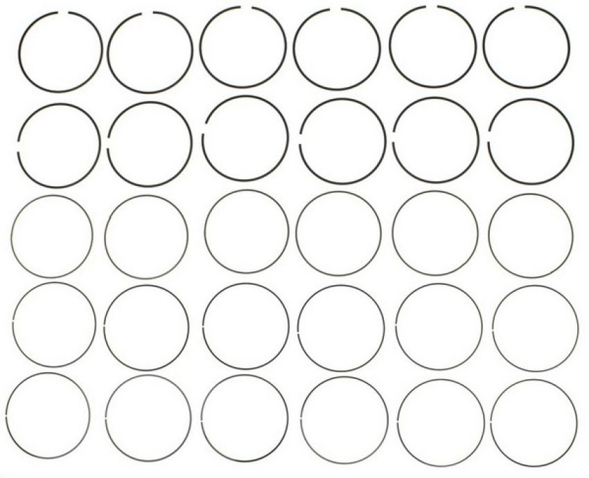 MAHLE 42172CP.020 Engine Piston Ring Set