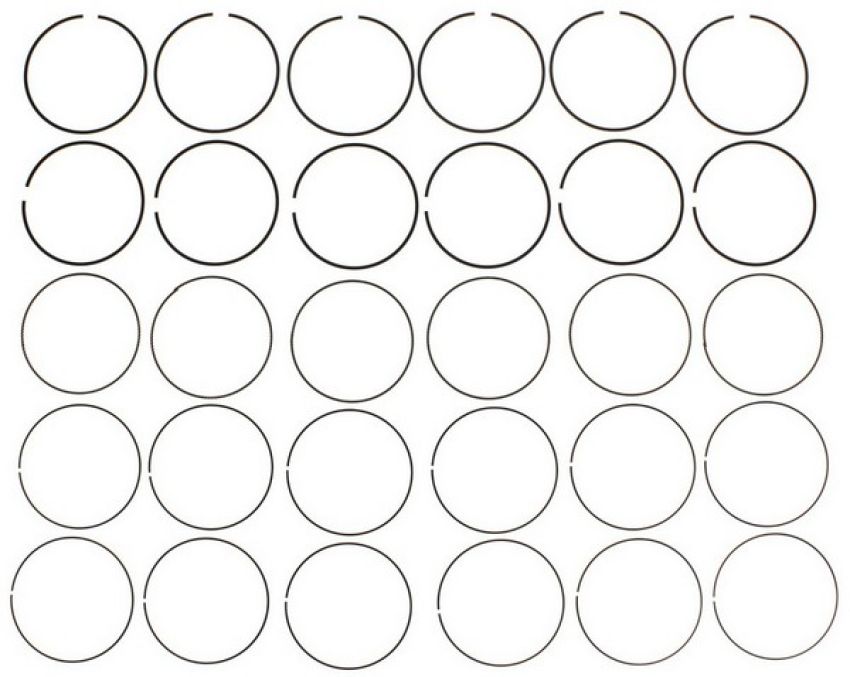 MAHLE 42172CP.040 Engine Piston Ring Set