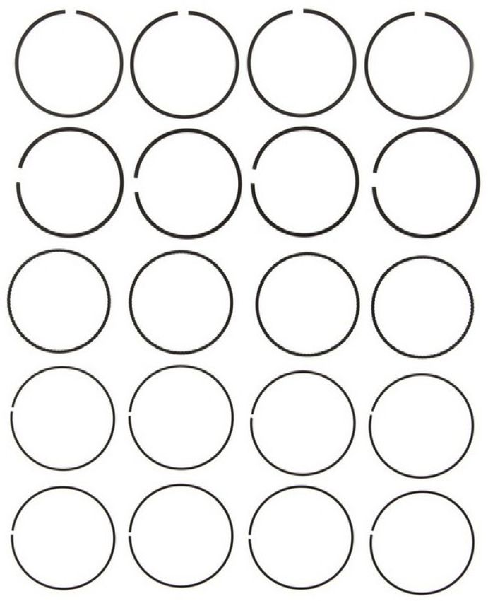MAHLE 42189CP.040 Engine Piston Ring Set