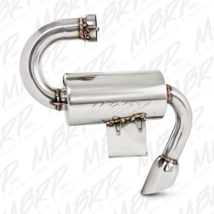 MBRP Exhaust 4220210 Standard Muffler; Bolt-on Design; Packed Muffler.
