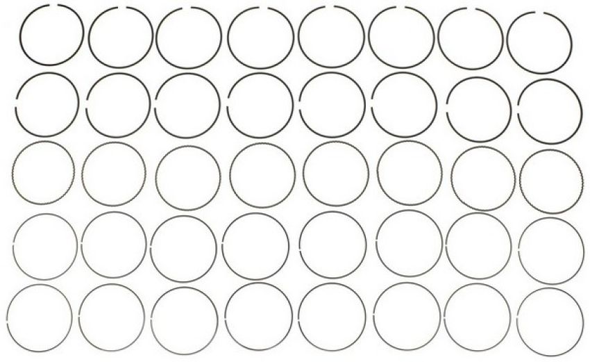 MAHLE 42240CP Engine Piston Ring Set