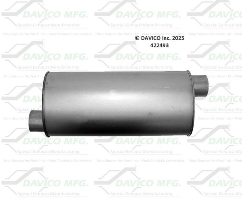 Davico Mfg 422493 Direct fit Muffler
