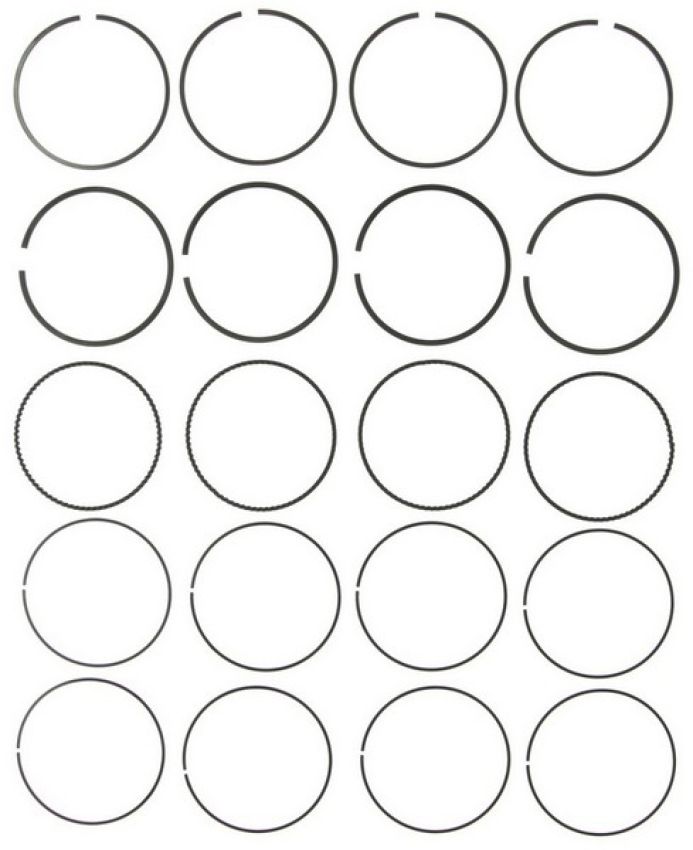 MAHLE 42249CP Engine Piston Ring Set