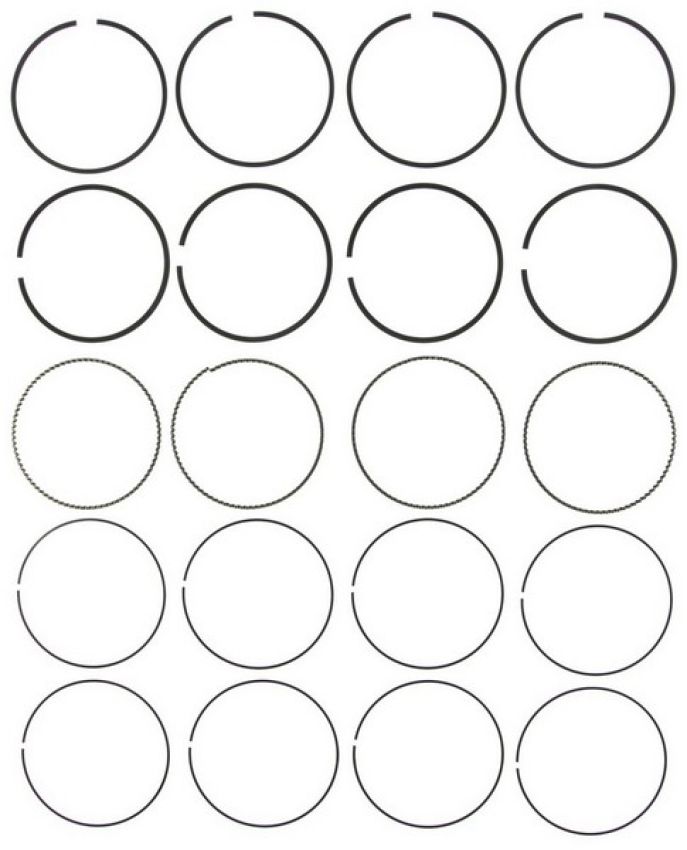 MAHLE 42258CP.030 Engine Piston Ring Set