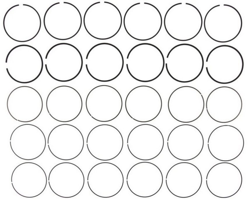 MAHLE 42266CP.030 Engine Piston Ring Set