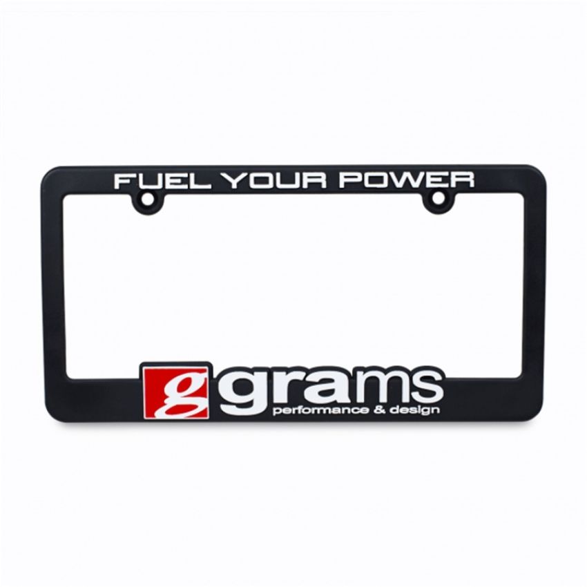 Grams Performance G38-99-1000 Grams License Plate - Fuel Your Power