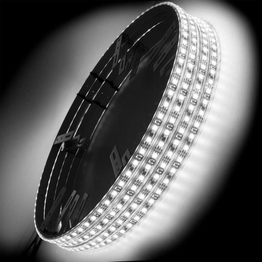Oracle Lighting 4228-001 ORACLE Lighting LED Illuminated Wheel Rings - Double LED - White