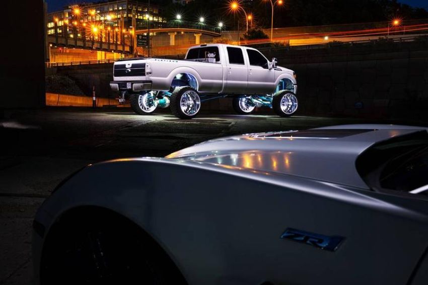 Oracle Lighting 4228-001 ORACLE Lighting LED Illuminated Wheel Rings - Double LED - White