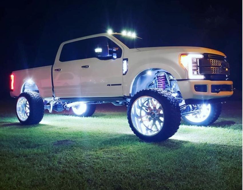 Oracle Lighting 4228-001 ORACLE Lighting LED Illuminated Wheel Rings - Double LED - White