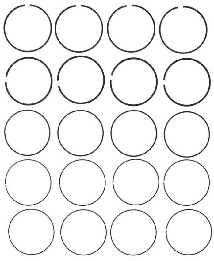 MAHLE 42282CP Engine Piston Ring Set