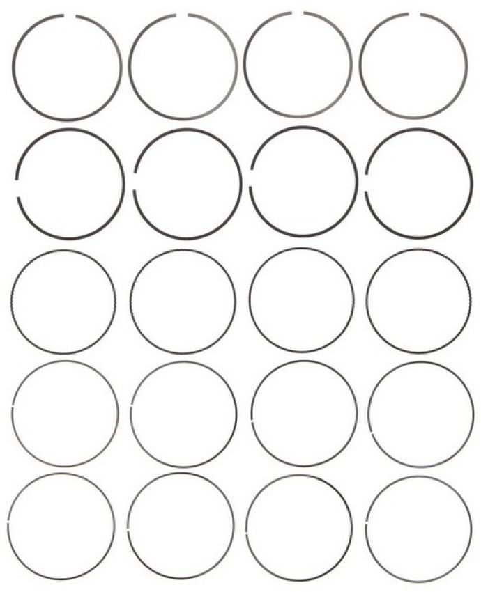 MAHLE 42285CP Engine Piston Ring Set