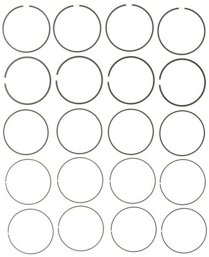 MAHLE 42289CP Engine Piston Ring Set