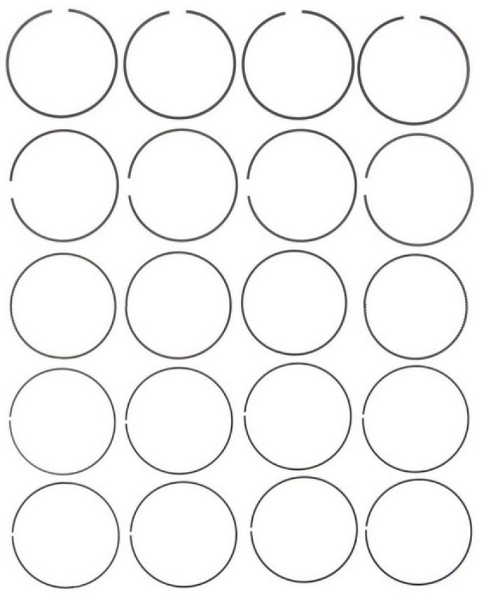 MAHLE 42299CP.010 Engine Piston Ring Set