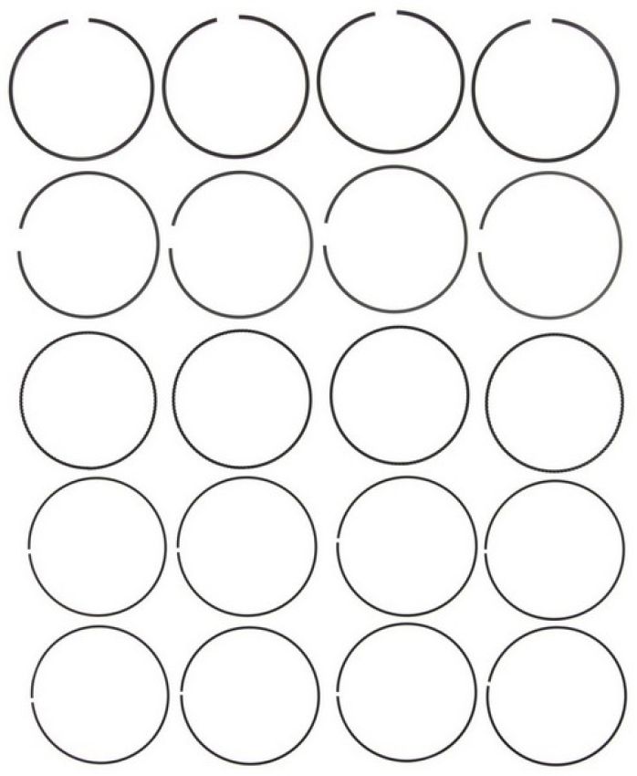 MAHLE 42299CP.020 Engine Piston Ring Set
