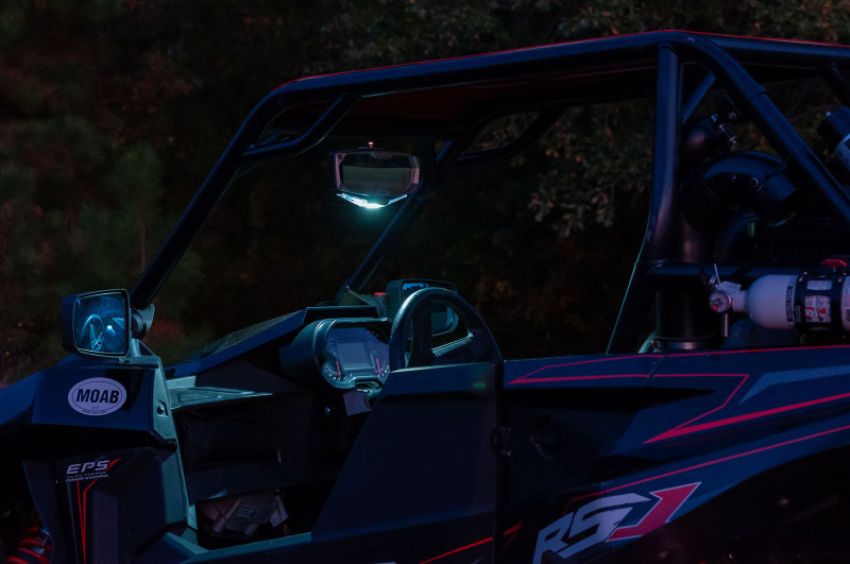 Seizmik 56-18023 16+ Can Am Defender HD5-HD10 Halo-RA LED Rearview  Mirror