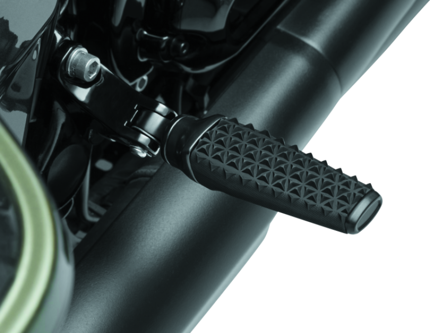 Kuryakyn 5953 Thresher Pegs With Adapter Black
