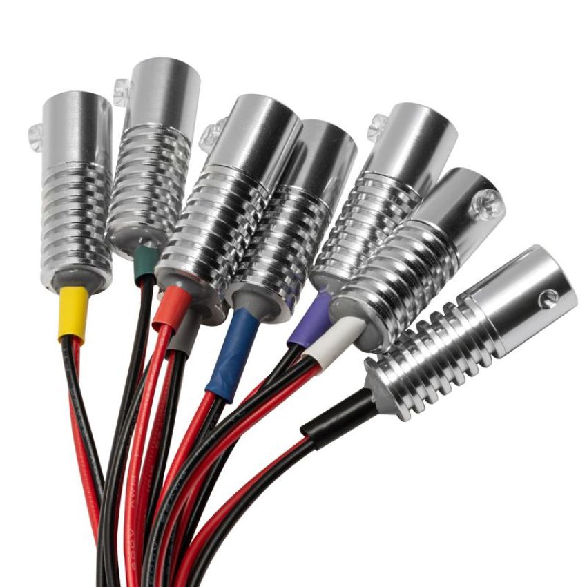 Oracle Lighting 4230-001 Single White LED Fiber Optic Dash Kit