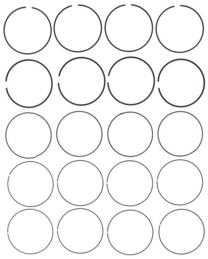 MAHLE 42300CP.020 Engine Piston Ring Set