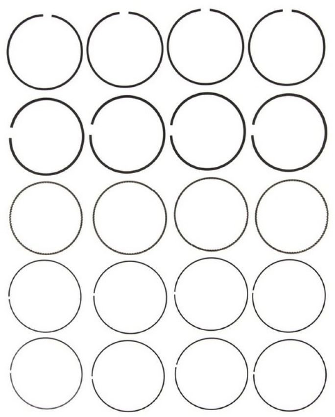 MAHLE 42300CP.040 Engine Piston Ring Set