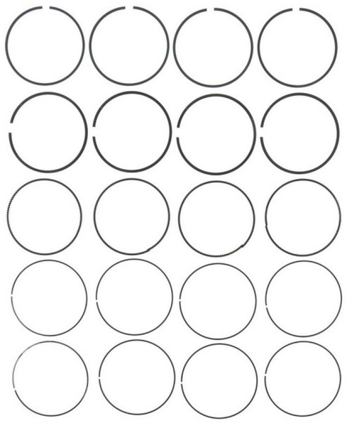 MAHLE 42301CP.030 Engine Piston Ring Set