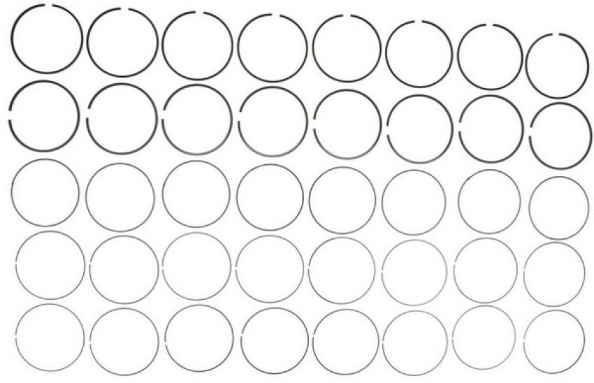 MAHLE 42305CP.040 Engine Piston Ring Set
