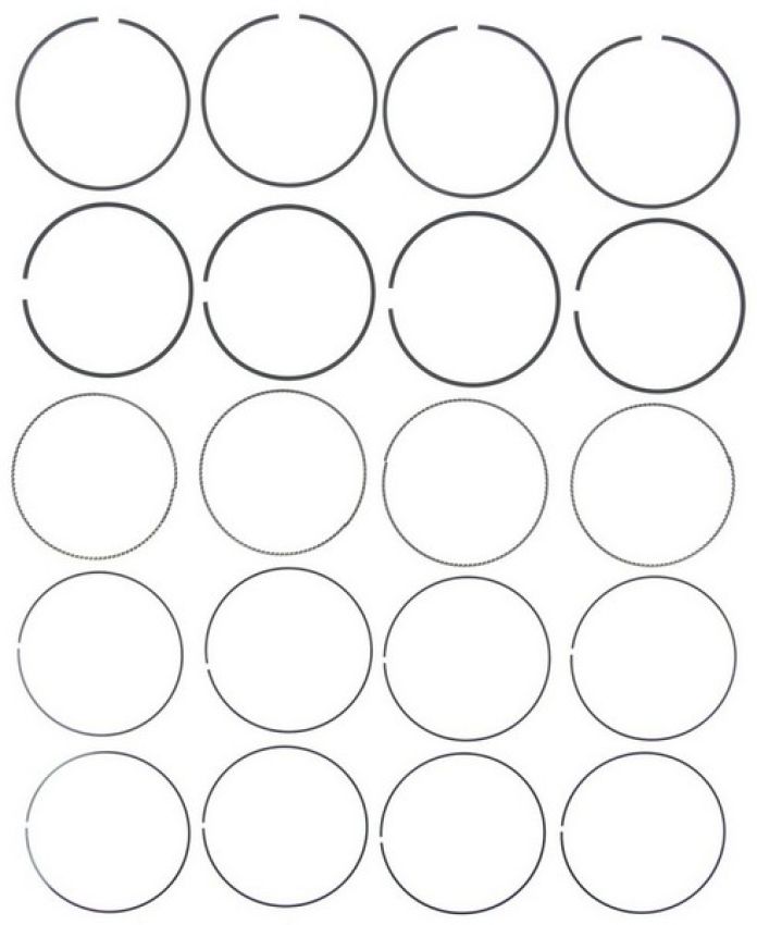 MAHLE 42306CP Engine Piston Ring Set