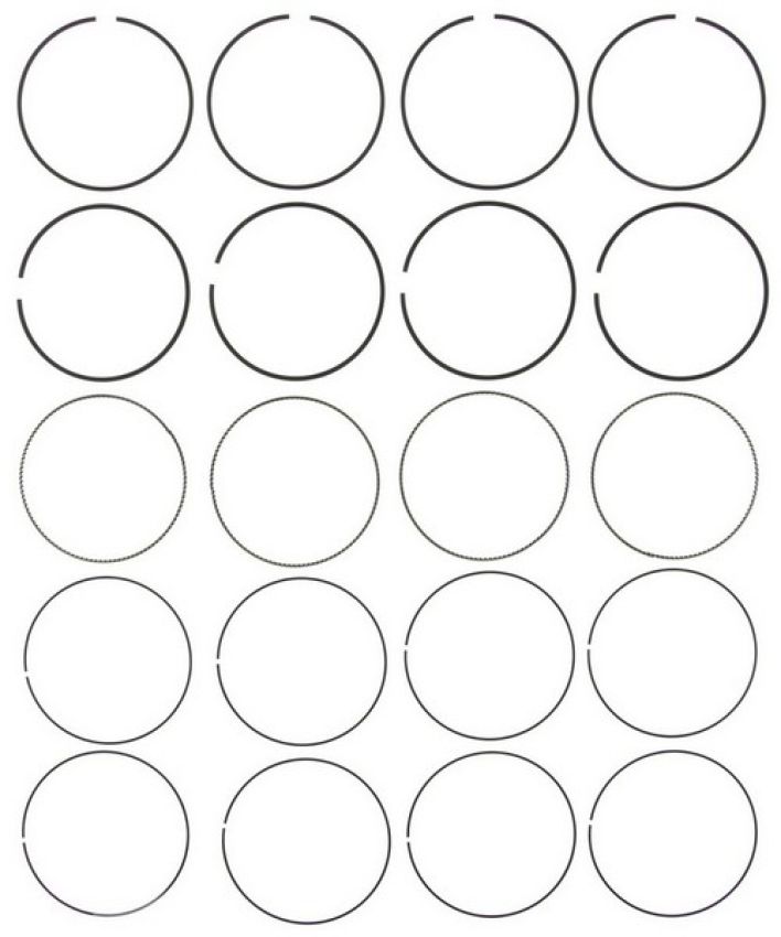 MAHLE 42306CP.010 Engine Piston Ring Set