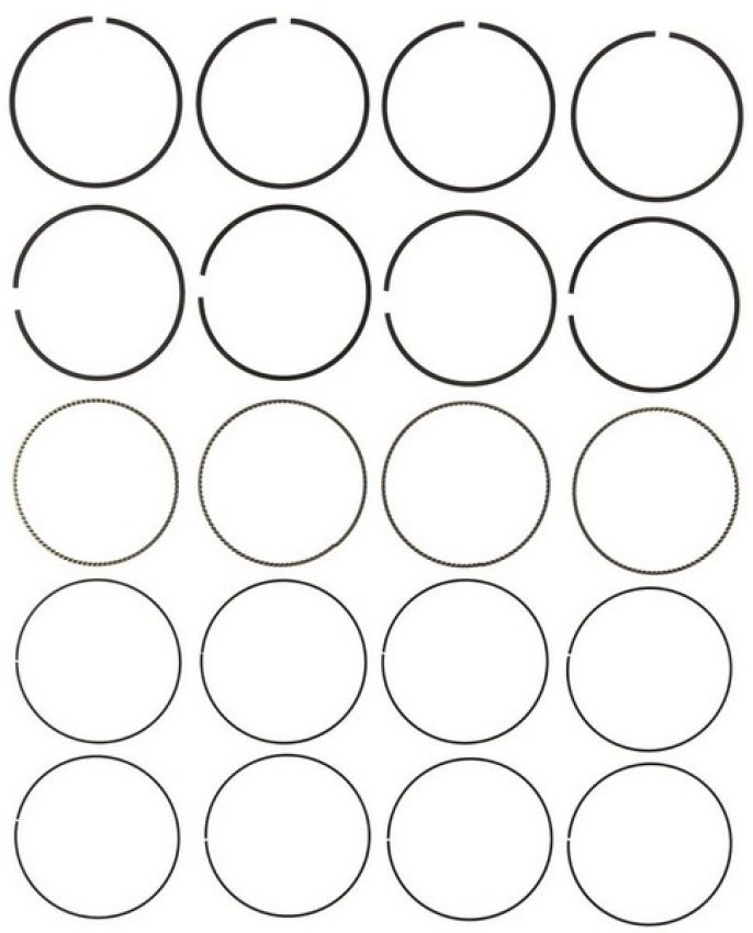 MAHLE 42307CP.040 Engine Piston Ring Set
