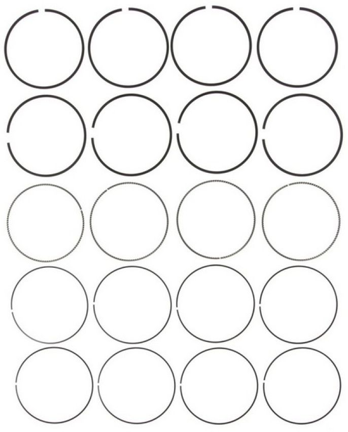 MAHLE 42308CP.020 Engine Piston Ring Set