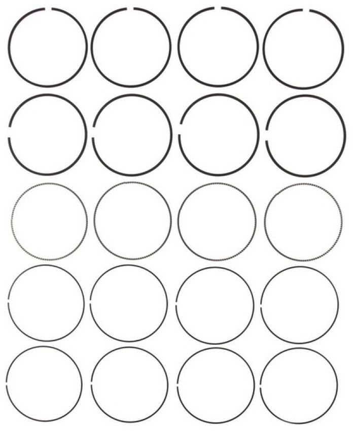 MAHLE 42308CP.030 Engine Piston Ring Set